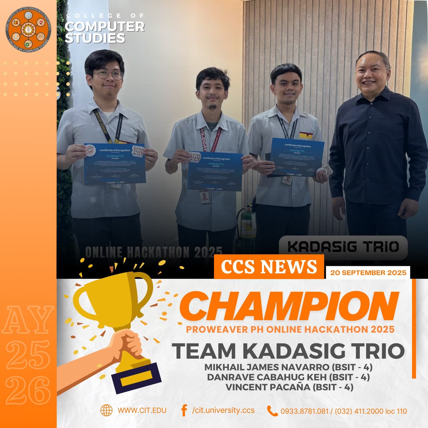 Champion - Proweaver Promptquest Hackathon 2025 preview